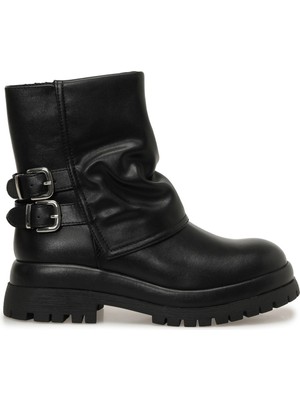 Butigo 25K-8103 5pr Siyah Kadın Biker Bot