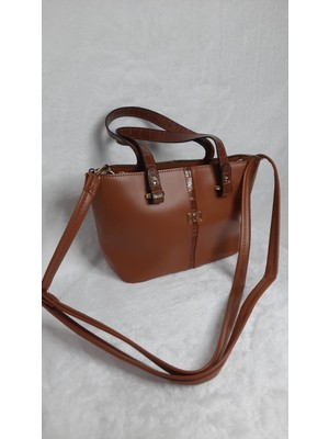 Çapraz Askılı Orta Boy Günlük Kadın El ve Omuz Çantası