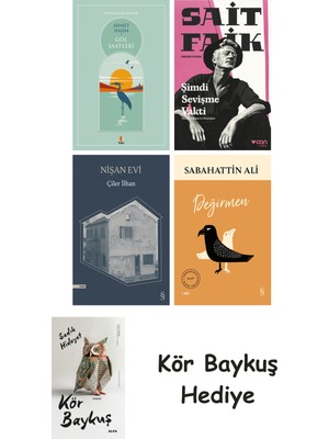 Alfa Yayınları Göl Saatleri + Şimdi Sevişme Vakti + Nişan Evi + Değirmen + Kör Baykuş