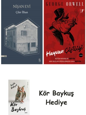 Alfa Yayınları Nişan Evi + Hayvan Çiftliği + Kör Baykuş