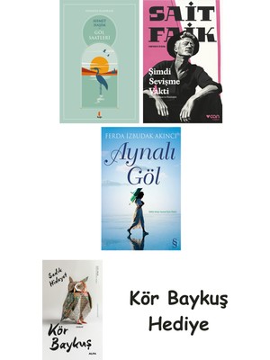 Alfa Yayınları Göl Saatleri + Şimdi Sevişme Vakti + Aynalı Göl + Kör Baykuş