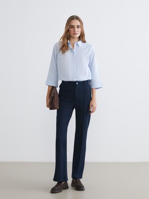 Lc Waikiki Yeni Sezon Dar Fit Ispanyol Paça Kadın Pantolon