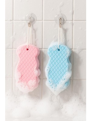 PHENORA Banyo Süngeri Bebek ve Çocuklar Için Yumuşak Banyo Lifi (2 Adet)