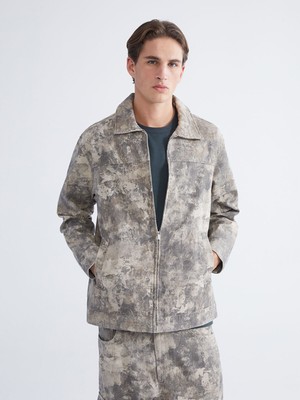 Lc Waikiki Yeni Sezon Rahat Kalıp Uzun Kollu Gabardin Erkek Gömlek Ceket