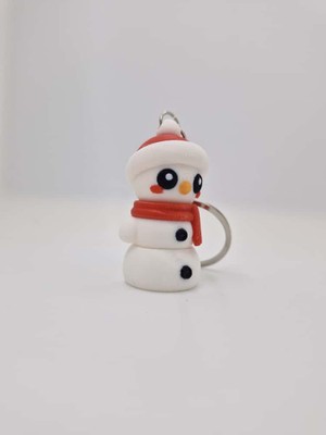 SeultechJoy ☃️ Maxipop Sevimli Kardan Adam Figür & Anahtarlık