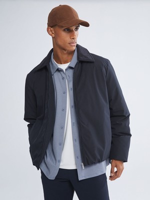 Lc Waikiki Yeni Sezon Rahat Kalıp Kadife Yaka Erkek Mont