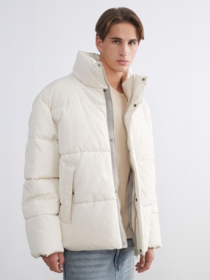 Lc Waikiki Yeni Sezon Rahat Kalıp Dik Yaka Erkek Şişme Mont