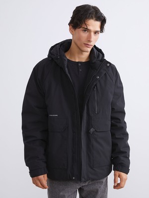 Lc Waikiki Yeni Sezon Standart Kalıp Kapüşonlu Erkek Parka