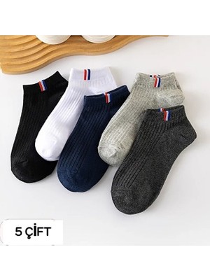 Worthy Socks 5 Li Erkek Patik Çorap Seti 5 Çift