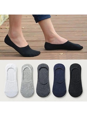 Worthy Socks 5'li Erkek Görünmez Çorap Seti 5 Çift