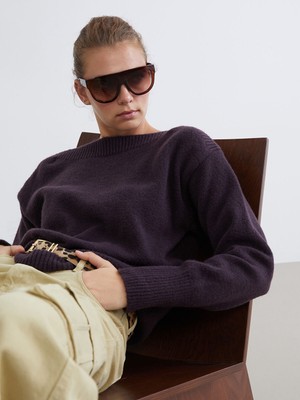 Lc Waikiki Yeni Sezon Kayık Yaka Kadın Triko Kazak