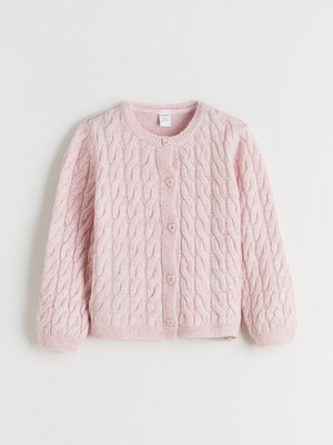 Lc Waikiki Yeni Sezon Bisiklet Yaka Kız Çocuk Triko Hırka