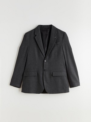 Lc Waikiki Antrasit Erkek Blazer Ceket Standart Kalıp Poliviskon Malzeme ile Şık ve Rahat