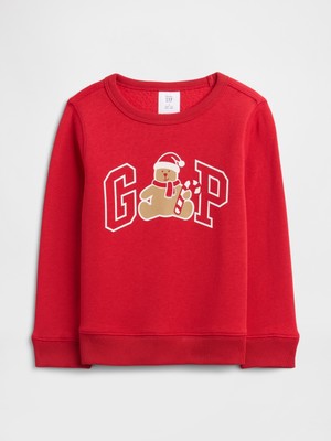 Gap Erkek Bebek Kırmızı Gap Logo Sweatshirt
