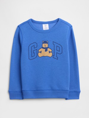 Gap Erkek Bebek Mavi Gap Logo Sweatshirt