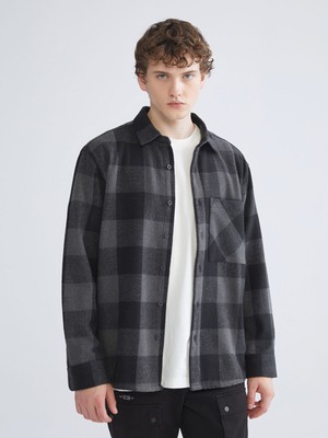 Lc Waikiki Yeni Sezon Rahat Kalıp Uzun Kollu Ekose Erkek Oduncu Gömlek Ceket