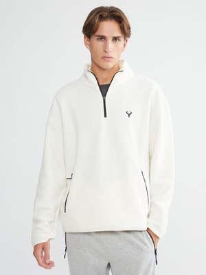 Lc Waikiki Yeni Sezon Fermuarlı Dik Yaka Uzun Kollu Erkek Sweatshirt