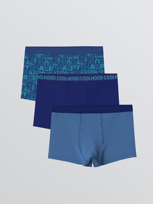 Lc Waikiki Yeni Sezon Baskılı Erkek Çocuk Boxer 3'lü