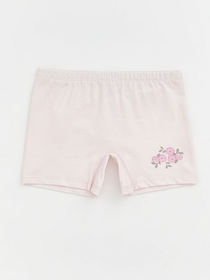Lc Waikiki Yeni Sezon Beli Lastikli  Kız Çocuk Boxer