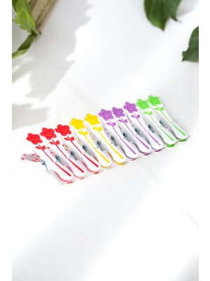 Mena Rise Desenli Silikon Mandal, Beyaz, 30 Adet