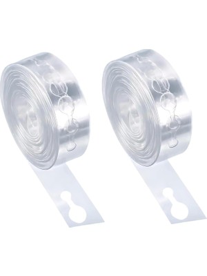 Mena Rise Toys - 2 Adet Plastik Balon Zinciri Aparatı, Balon Şeridi, Balon Kemeri 5 Metre