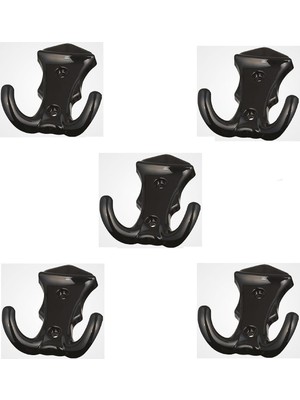 Mena Rise Askı, Kobra Siyah 5 Adet, Vidaları ile Birlikte Gönderilir