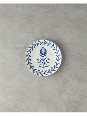 Mena Rise Carnival Pasta Tabağı 20 cm Lacivert-Beyaz