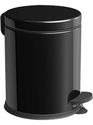 Mena Rise Pedallı Çöp Kovası Siyah 3 Lt (NV1001RS)