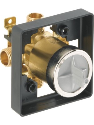 Mena Rise Faucet R10000-UNBX Multichoice Evrensel Küvet ve Duş Vanası Gövdesi, Küvet Bataryası Kitleri Için, Siyah