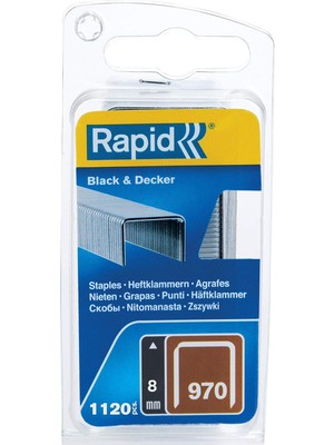 Mena Rise Zımba Teli Tip 970, 8 mm Zımba, 1.120 Adet, & El ve Elektrikli Zımba Makineleri Için Düz Tel Kıskaçlar