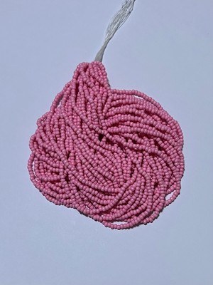 öztürk Pembe. Kum Boncuk Çekoslovakya, Adana, Hapishane Işi, Iğne Oyası ve Işleme Boncuğu 12DIZI