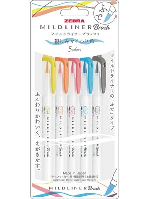 Mena Rise Mıldlıner Brush Pen N-5c-N Set