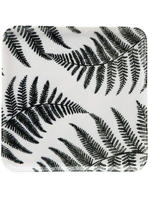 Mena Rise Desen Düz Tabak 28X28CM