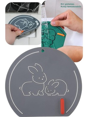 Mena Rise Kokulu Mutfak Lavabo Silikon Gider Kapatıcı Mat Kapak Gider Koku Önleyici Gider Kapatıcı Gri Elastik Gider Gri