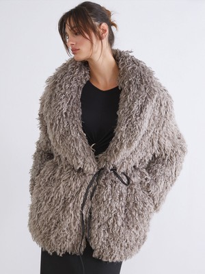 Lc Waikiki Yeni Sezon Bisiklet Yaka Kadın Kürk Mont