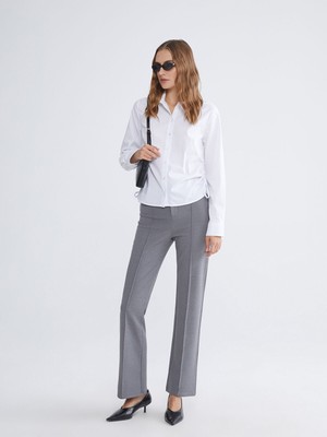 Lc Waikiki Yeni Sezon Dar Fit Ispanyol Paça Kadın Pantolon