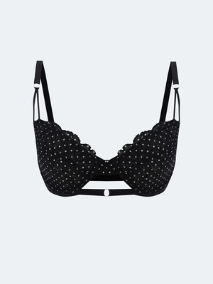 Lc Waikiki Yeni Sezon Balenli Dolgusuz Puantiyeli Tişört Sütyen