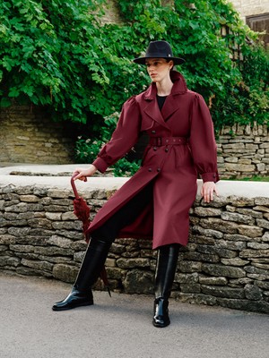 Lc Waikiki Yeni Sezon Kruvaze Yaka Kadın Trençkot