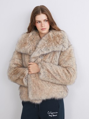 Lc Waikiki Yeni Sezon Ceket Yaka Kadın Kürk Mont