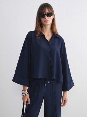 Lc Waikiki Yeni Sezon Oversize Kadın Gömlek