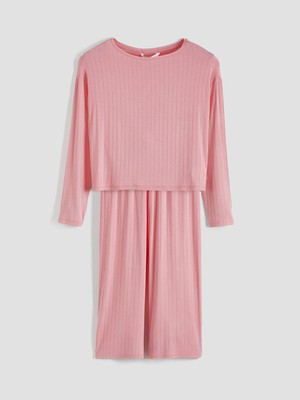 Lc Waikiki Yeni Sezon Bisiklet Yaka Kadın Pijama Takımı