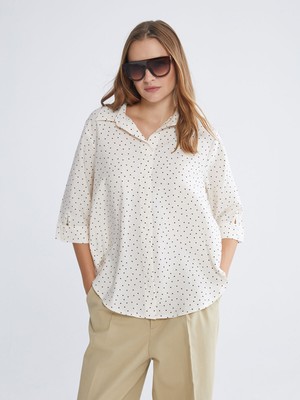 Lc Waikiki Yeni Sezon Puantiyeli Kadın Gömlek