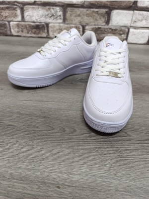 Bukond Unisex Günlük Ortopedik Esnek Taban Bağcıklı Spor Ayakkabı Ergonomik Rahat Nefes Alabilen