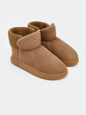 Lc Waikiki Yeni Sezon Süet Görünümlü Kadın Ev Botu