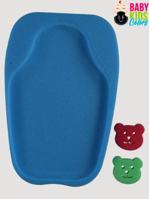 Baby Kids Colors Lüx Küvet Süngeri ve 2 Adet Yıkama Süngeri ( Katlanır Küvetler Için Uygun )