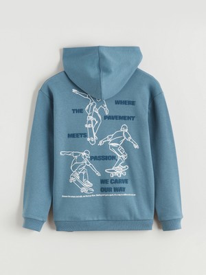 Lc Waikiki Yeni Sezon Kapüşonlu Erkek Çocuk Kalın Sweatshirt