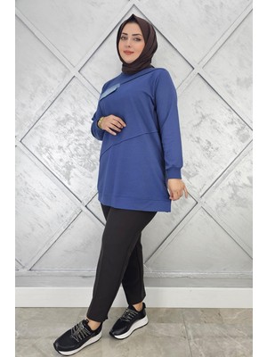 Pys Giyim Kadın Cep Görünümlü Tesettür Tunik