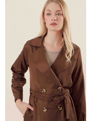 Bigdart Kruvaze Yaka Trençkot