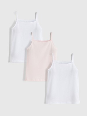 Lc Waikiki Yeni Sezon Kare Yaka Kız Çocuk Atlet 3'lü