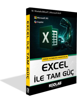Kodlab Yayınları Kodlab Yayın Dağıtım Excel ile Tam Güç Üniversite Hazırlık Kitabı 2025 Ciltli Konu Anlatımlı